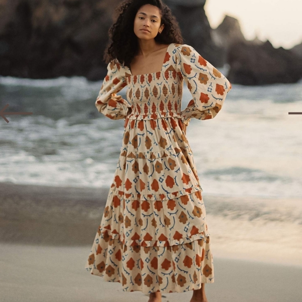 Christy Dawn The Emerson Oak Leaf Floral Maxi Dress - Picture 2 of 16